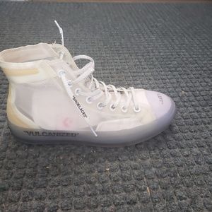 Off-White Vulcanized Converse.